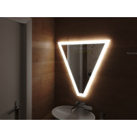 Зеркало в ванную комнату с подсветкой Винчи 70х80 см